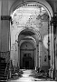 Interno del duomo dopo i bombardamenti 1944